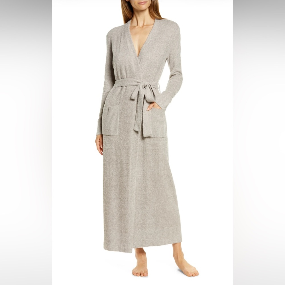 Barefoot Dreams CozyChic Ultra Lite Long Robe - xxs/xs - LIKE NEW
